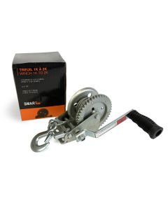 1.2K 2-way trailer winch with 20' cable SMARTOW
