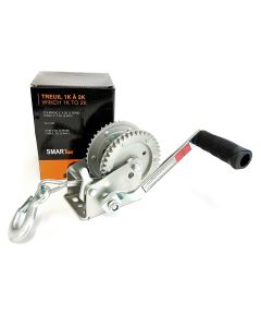 2K 2-way trailer winch with 20' cable SMARTOW
