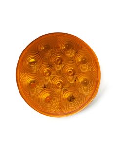 Lumière d'urgence LED 4" ambre 10 diodes (stroboscopique)