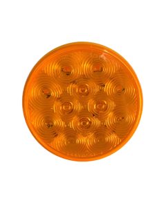 Lumière d'urgence LED 4" ambre 10 diodes (stroboscopique)