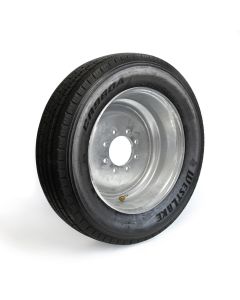 215/75R175 16 ply LRH 4805 lbs radial Westlake tire and 17 1/2" 8 holes galvanized rim