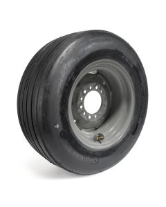 12.5L15 12 ply LRF tubeless 3850 lbs 64 km/h Fastrac agricultural tire with tube and 15" 6 holes grey rim