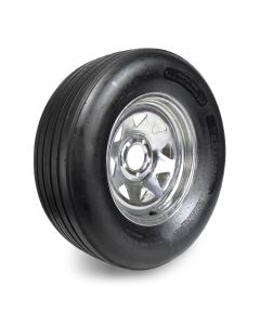 11L15 8 ply LRD tubeless 2530 lbs 66 km/h Fastrac agricultural tire with tube and 15" 5 holes galvanized rim