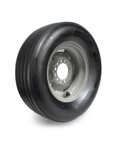 11L15 8 ply LRD tubeless 2530 lbs 66 km/h Fastrac agricultural tire with tube and 15" 6 holes grey rim