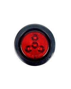 2" 4 diodes red LED clearance light