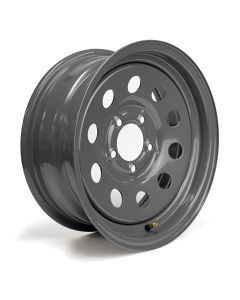 15" x 6" 5 holes 2200 lbs grey modular rim