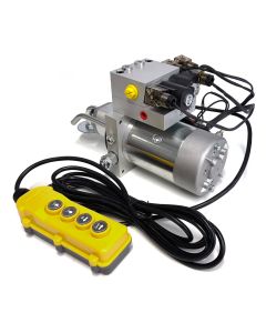12V double-single-acting hydraulic pump without tank
