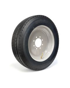 245/70R175 18 ply LRJ 6005 lbs radial Westlake tire and 17 1/2" 8 holes white rim