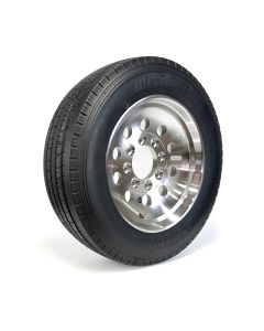 245/70R175 18 ply LRJ 6005 lbs radial Westlake tire and 17 1/2" 8 holes aluminum rim