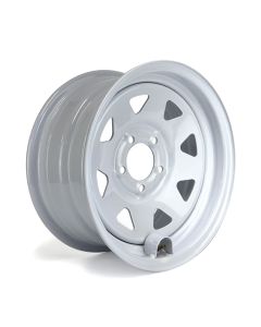 15" x 6" 5 holes 2200 lbs rally rim and valve protector
