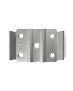 3" mobile home tie plate for 1/2" U-bolt