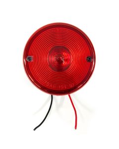 Lumière de position inc. droite 3 3/4" rouge plastique