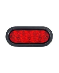 Lumière de position LED 6 1/2" x 2 1/4" rouge 10 diodes