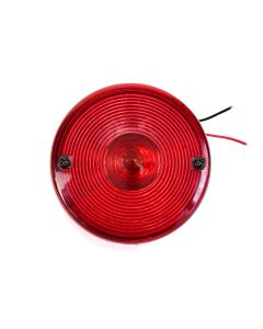 Lumière de position inc. gauche 3 3/4" rouge plastique