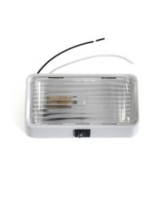 6" x 3 1/2" clear inc. ceiling light