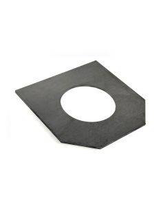 Support de lumière ronde 2" acier