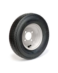 4.80-8 6 ply LRC 760 lbs Hakuba tire and 8" 4 holes white rim