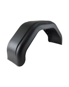 Aile simple 7 7/8" x 26" Jeep plastique noir (jante 12"-13")