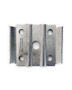 2" zinc tie plate for 3/8" U-bolt