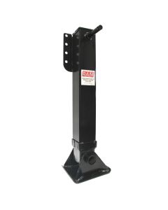 Semi trailer landing gears, 25K 18,9" 1 speed follow leg RAM