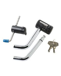 Barrure d'accouplement 1/2" et 5/8" acier inoxydable avec serrure ajustable MASTER LOCK