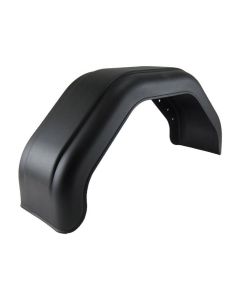7 7/8" x 26" Jeep black plastic single fender (12"-13" rim)