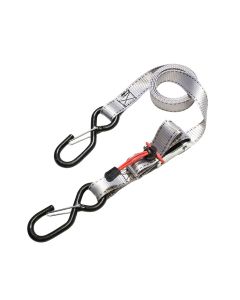 1" x 6' cam strap with S-hook and 400 lbs keeper (2) MASTER LOCK