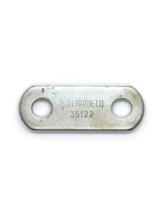 2 1/4" x 1/4" short zinc shackle link
