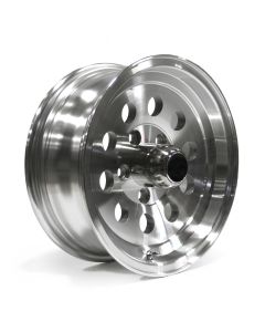 14" x 5 1/2" 5 holes 2040 lbs aluminum modular rim and cap