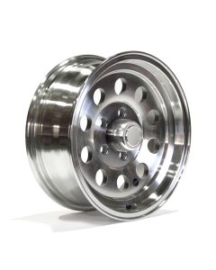 15" x 6" 5 holes 2150 lbs aluminum modular rim and cap