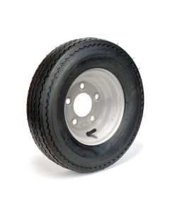 4.80-8 6 ply LRC 760 lbs Hakuba tire and 8" 5 holes white rim
