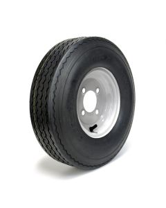 570-8 6 ply LRC 910 lbs Hakuba tire and 8" 4 holes white rim