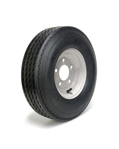 570-8 6 ply LRC 910 lbs Hakuba tire and 8" 5 holes white rim
