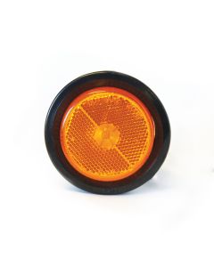 2 1/2" amber inc. clearance light