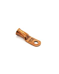 1/4" 4 GA lug unplated copper (2)  TECHSPAN