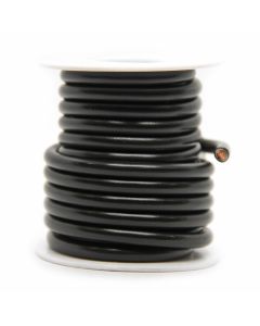 10' 10 GA 1-way primary black wire TECHSPAN