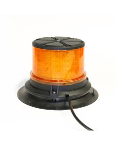 Gyrophare LED 5" ambre magnétique 20W 12-24V (ventouse)