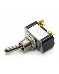 2 positions 20A 2 screws 11/16" Chrome momentary toggle switch (single pole) TECHSPAN