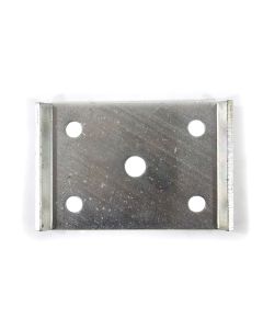 Plaque de fixation 3 1/2" pour boulon en U 9/16" 8K