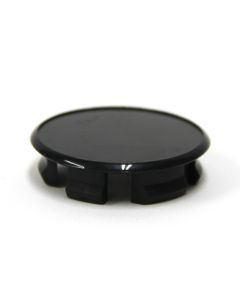 Black plastic center cap rim