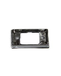 2 7/8" x 1 1/2" chrome mounting bracket