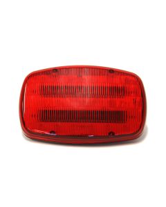 Lumière d'urgence LED magnétique 4" x 6" rouge 18 diodes 4 piles AA