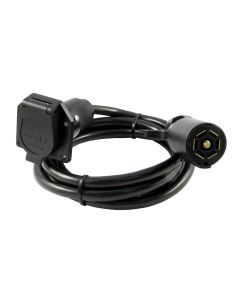 7' 7-way RV blade wiring extension CURT