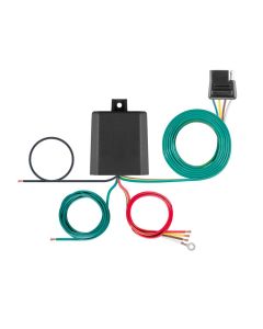 12V 3-to-2 taillight converter powered wire CURT