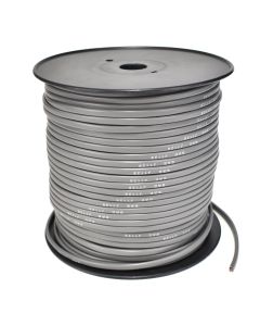 Black/red 2-way 14GA 500' flat grey jacketed wire SMARTOW