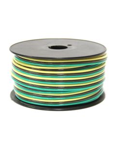 100' 18 GA 3- way yellow/brown/green wire SMARTOW