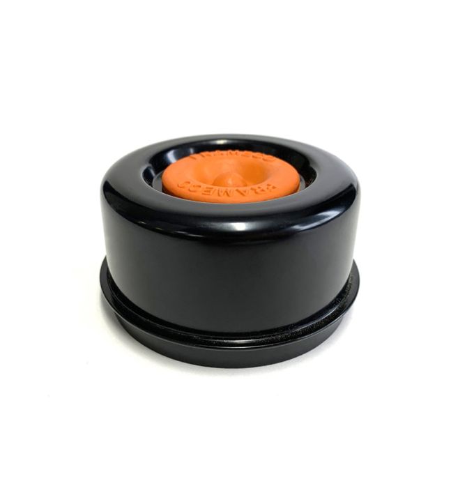 8 studs black dust cap and orange rubber E-Z Lube FRAMECO | Frameco
