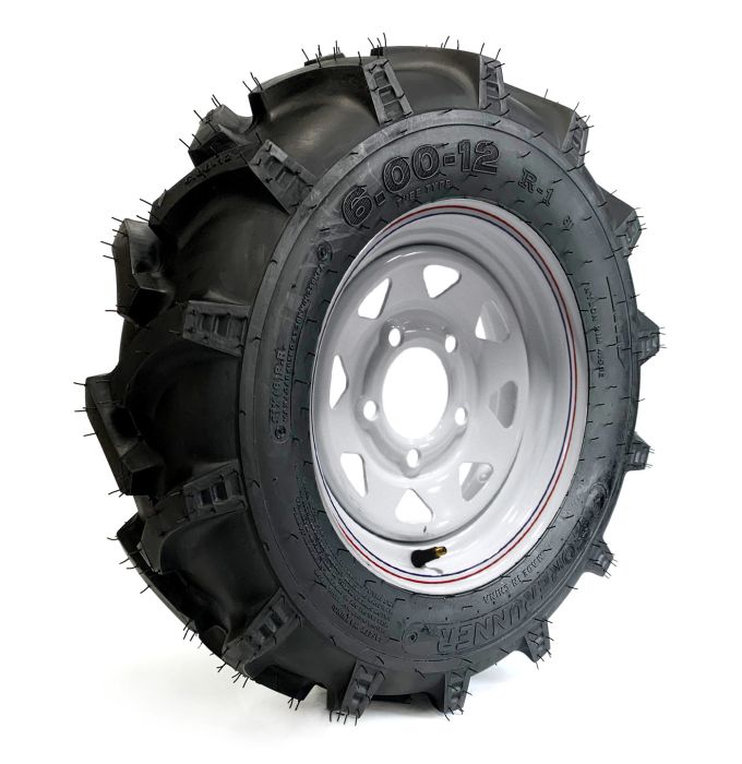 6.00-12 6 ply Forerunner ATV tire and 12