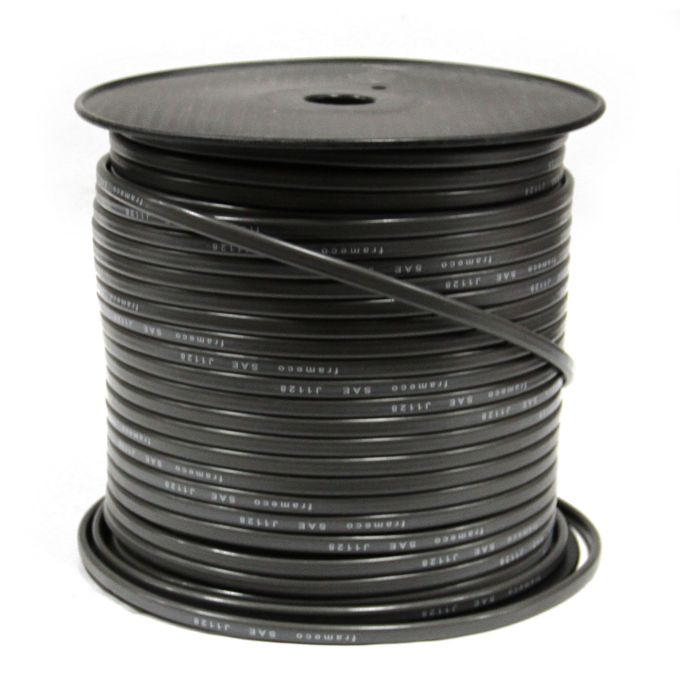 Pelote De Fil à Tricoter 2 Brins Gris Et Noir - 455 Grammes, Made In Italy, Neuf