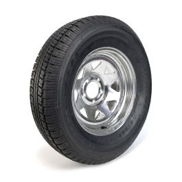 225/75R15 8 ply LRD 2540 lbs radial Castle Rock tire and 15